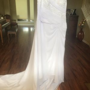 Plus Size Wedding Dress Size 20-22
